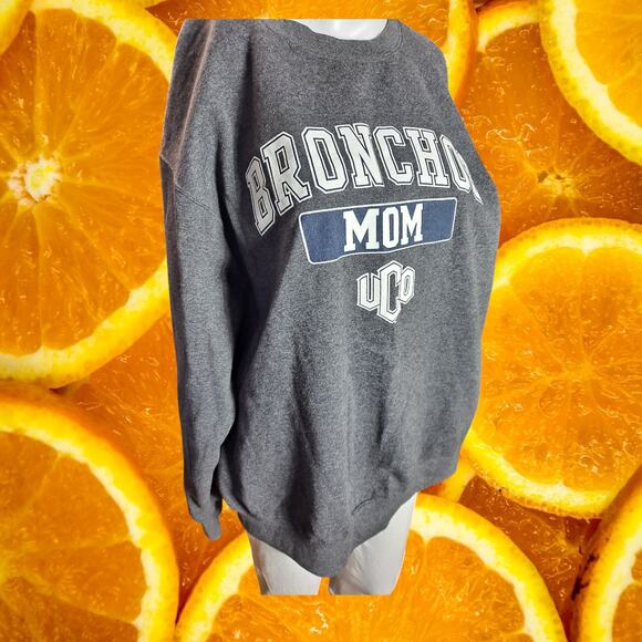 Champion Women's Gray Eco University of Colorado Broncos Sweatshirt Size‎ L - Picture 1 of 8